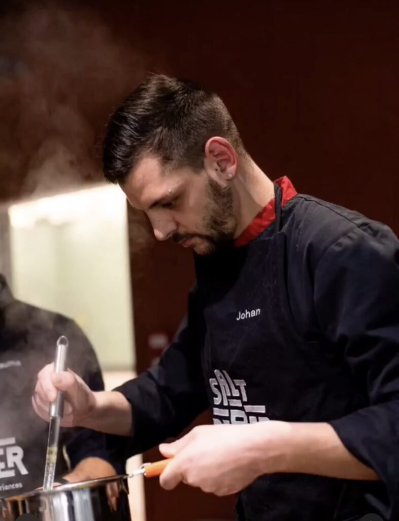 Chef à domicile Johan Darbon-Meunier